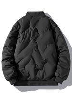 Warm Baseball Collar Zip Up Solid Fleece With Pockets Winter Jacket For Men | Ideal for Winter