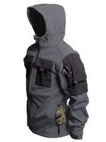 Tactical Hooded Outdoorjacket Waterproof Windproof Insulated For Outdoor Adventures For Men | Perfect for Outdoor Activities