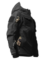 Tactical Hooded Outdoorjacket Waterproof Windproof Insulated For Outdoor Adventures For Men | Perfect for Outdoor Activities