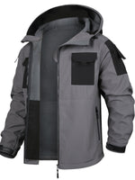 Tactical Hooded Outdoorjacket And Cargo Pants Set Waterproof Windproof Gear For Outdoor Activities For Men | Perfect for Outdoor Activities