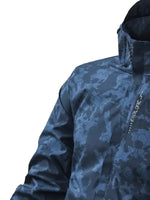 Warm Camouflage Pattern Print Hooded Windbreaker Outdoorjacket For Spring Autumn For Men | Perfect for Spring & Autumn