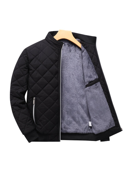Warm Quilted Winter Jacket for Men | Ideal for Winter