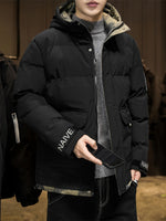 Stylish Camo Hooded Winter Jacket for Men | Perfect for Outdoor Activities