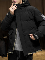 Stylish Camo Hooded Winter Jacket for Men | Perfect for Outdoor Activities