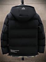 Stylish Camo Hooded Winter Jacket for Men | Perfect for Outdoor Activities