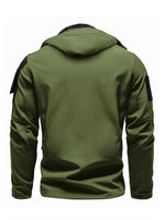 Tactical Hooded Outdoorjacket Waterproof Windproof Insulated For Outdoor Adventures For Men | Perfect for Outdoor Activities