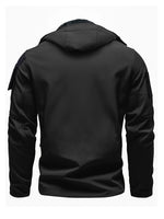 Tactical Hooded Outdoorjacket Waterproof Windproof Insulated For Outdoor Adventures For Men | Perfect for Outdoor Activities