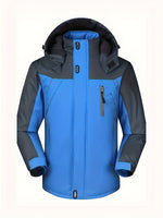 Warm Water-Resistant Fleece Lined Winter Jacket for Men | Perfect for Outdoor Activities