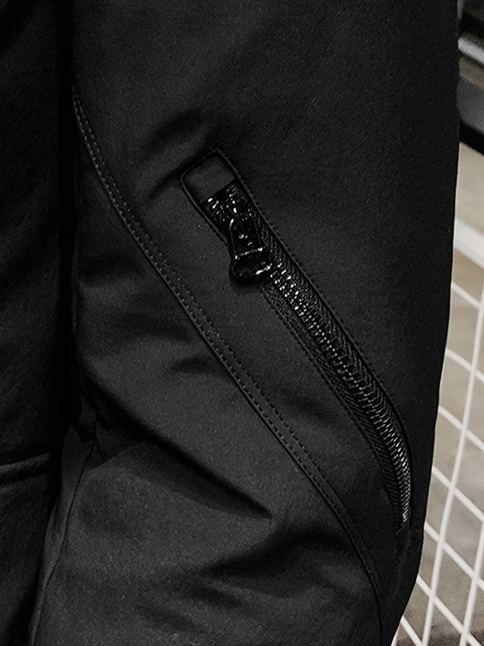 Stylish Mid-Length Hooded Winter Jacket for Men | Ideal for Winter