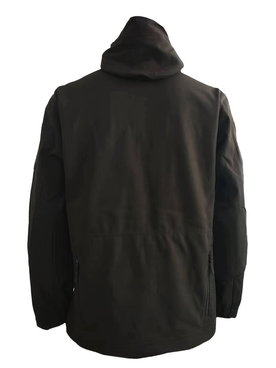 Tactical Hooded Outdoorjacket Windproof Waterproof With Secure Zip Pockets For Outdoor Activities For Men | Perfect for Outdoor Activities