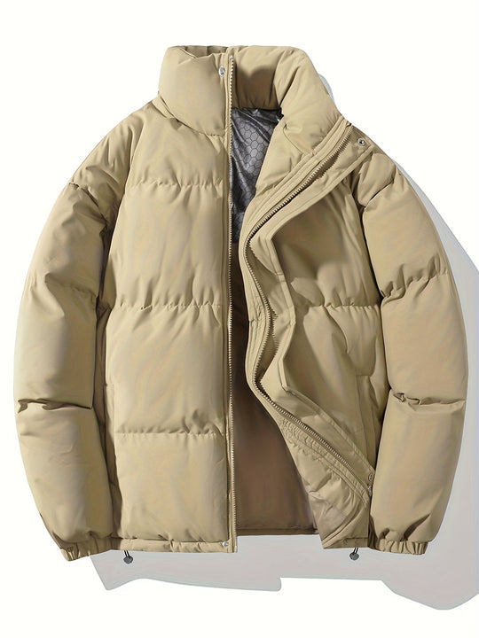 Warm Fall Casual Thickened Fleece Winter Jacket for Men | Ideal for Autumn