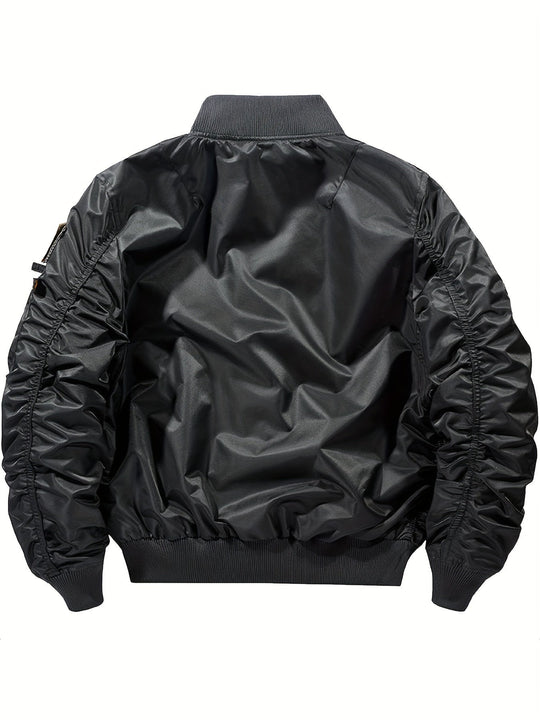 Warm Stand Collar Bomber Tactical Outdoorjacket For Men | Ideal for All Seasons