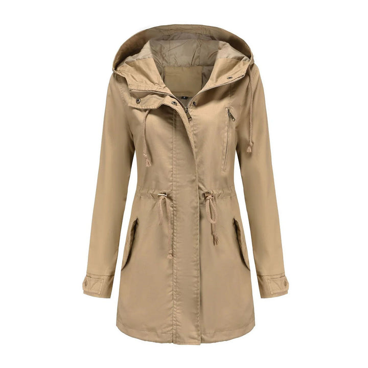 Classic Elegant Waterproof Outdoor Rain Jacket for Women | Perfect for Outdoor Activities