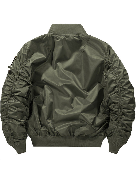 Warm Stand Collar Bomber Tactical Outdoorjacket For Men | Ideal for All Seasons