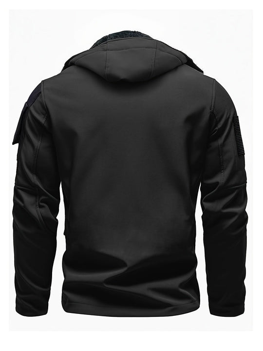 Tactical Hooded Outdoorjacket Waterproof Windproof Insulated For Outdoor Adventures For Men | Perfect for Outdoor Activities