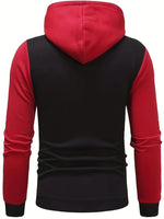 Men's Full Zip Casual Hooded Jacket & Joggers Tracksuit Set | Perfect for Casual Days