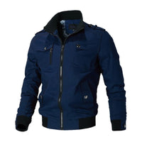 Casual Comfortable Windbreaker Bomber Jacket for Men | Perfect for Casual Days